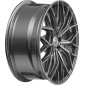 8x18 ET35 - LK5/120 ML72.6 2DRV WH37 daytona grau hochglanzpoliert
