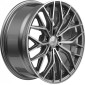 8.5x20 ET35 - LK5/112 ML66.6 2DRV WH37 daytona grau hochglanzpoliert