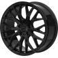 8.5x19 ET46 - LK5/114.3 ML72.6 2DRV WH37 schwarz glanz lackiert