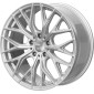 8.5x20 ET42 - LK5/112 ML66.6 2DRV WH37 race silber lackiert