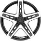 9x20 ET35 - LK5/112 ML66.6 2DRV WH38 schwarz hochglanzpoliert