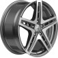 9x20 ET35 - LK5/112 ML66.7 2DRV WH38 daytona grau hochglanzpoliert