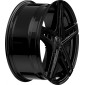 9x20 ET35 - LK5/112 ML66.6 2DRV WH38 schwarz glänzend lackiert