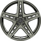9.5x22 ET42 - LK5/112 ML66.6 2DRV WH38 dark gunmetal lackiert