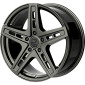 9.5x22 ET42 - LK5/112 ML66.6 2DRV WH38 dark gunmetal lackiert