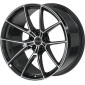 10.5x21 ET19 - LK5/112 ML66.5 Proline PFR forged black polished