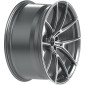 10.5x21 ET19 - LK5/112 ML66.5 Proline PFR forged matt grey polished