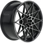 9.5x20 ET28 - LK5/112 ML66.5 Proline PFM forged black polished