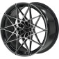 9.5x20 ET28 - LK5/112 ML66.5 Proline PFM forged black polished