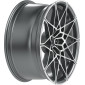 10.5x20 ET28 - LK5/112 ML66.5 Proline PFM forged matt grey polished