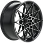 10.5x21 ET20 - LK5/112 ML66.5 Proline PFM forged black matt polished