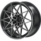 10.5x20 ET28 - LK5/112 ML66.5 Proline PFM forged black matt polished