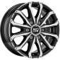 7.5x18 ET48 - LK5/112 ML66.46 MSW MSW 48 Van gloss black full polished