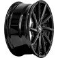 8.5x19 ET35 - LK5/112 ML66.6 Brock B37 schwarz lackiert