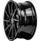 8.5x19 ET45 - LK5/112 ML66.6 Brock B37 schwarz lackiert
