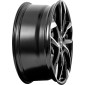 8x19 ET46 - LK5/112 ML57.1 RC-Design RC34 schwarz front-poliert