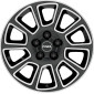 6.5x16 ET60 - LK5/160 ML65.1 Rial Transporter 2 diamant-schwarz frontpoliert