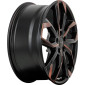 8x18 ET40 - LK5/112 ML57.1 RC-Design RC34 black orange matt