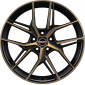 8x19 ET50 - LK5/112 ML57.1 Borbet QX black bronze matt