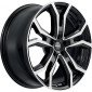 8x20 ET55 - LK5/108 ML63.4 Dezent TV black/polished