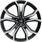 7x18 ET35 - LK5/114.3 ML60.1 Dezent TV black/polished