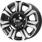 6.5x17 ET62 - LK6/130 ML84.1 CMS C31 diamond black