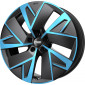7.5x19 ET50 - LK5/112 ML57.1 CMS C32-Aero diamond black blue