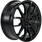 7x17 ET40 - LK5/112 ML66.5 Proline AX100 black glossy