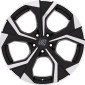 9x20 ET42 - LK5/112 ML57.06 MSW MSW 43 gloss black full polished
