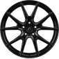 8.5x19 ET35 - LK5/120 ML72.6 Damina Performance DM13 Superlight black glossy