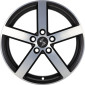 7.5x17 ET30 - LK5/112 ML66.6 Diewe Eros black matt full polished