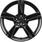 6.5x16 ET45 - LK5/114.3 ML67.1 Borbet T10 black glossy