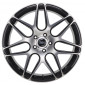 9x21 ET33 - LK5/112 ML72.6 RH Alurad RB11 schwarz voll poliert