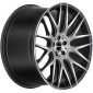 9.5x20 ET43 - LK5/112 ML66.6 Mak Arrow-D black mirror