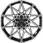 9.5x21 ET36 - LK5/112 ML66.5 Proline PCM black polished