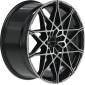 9.5x21 ET36 - LK5/112 ML66.5 Proline PCM black polished