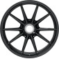 12x21 ET45 - LK1/1 ML84 Proline PFZ forged black glossy
