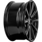 8.5x19 ET50 - LK5/120 ML67.1 Brock B32 schwarz lackiert