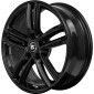 6.5x16 ET41 - LK5/112 ML57.1 RC-Design RC27 schwarz lackiert