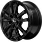6.5x16 ET52 - LK5/112 ML66.6 RC-Design RC25T schwarz lackiert