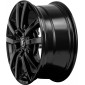 6.5x16 ET52 - LK5/112 ML66.6 RC-Design RC25T schwarz lackiert