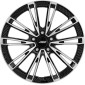 9.5x21 ET60 - LK5/130 ML71.6 AEZ Alaska black/polished