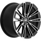 9.5x21 ET60 - LK5/130 ML71.6 AEZ Alaska black/polished