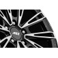 9.5x21 ET60 - LK5/130 ML71.6 AEZ Alaska black/polished