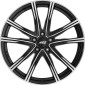 7.5x19 ET40 - LK5/114.3 ML60.1 AEZ Montreal black/polished