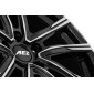 7.5x19 ET40 - LK5/114.3 ML60.1 AEZ Montreal black/polished
