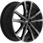 7.5x18 ET50 - LK5/108 ML63.4 AEZ Montreal black/polished
