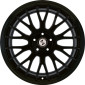 9.5x21 ET50 - LK5/112 ML66.5 Etabeta Unit black matt