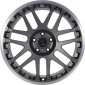 8x17 ET45 - LK5/120 ML65.1 Etabeta Combat anthracite matt polished lip