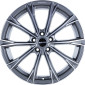 11.5x22 ET43 - LK5/112 ML66.6 GMP Totale matt anthracite diamond